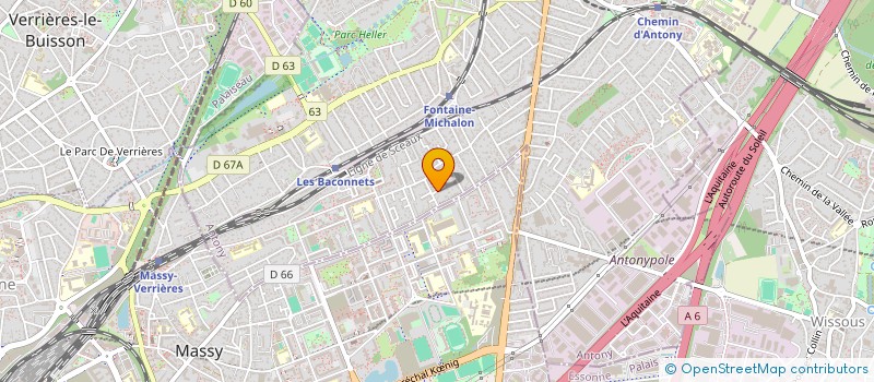 localisation de l'entreprise MONSIEUR ARIE BERREBI à ANTONY