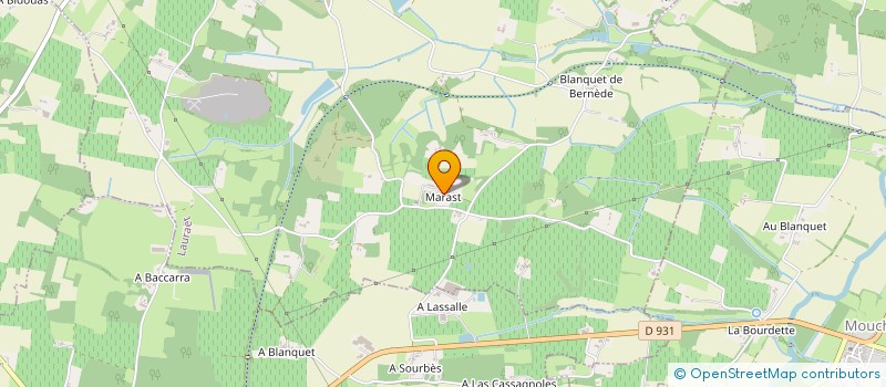 localisation de l'entreprise MONSIEUR ARIE NIJSSEN  LAURAET