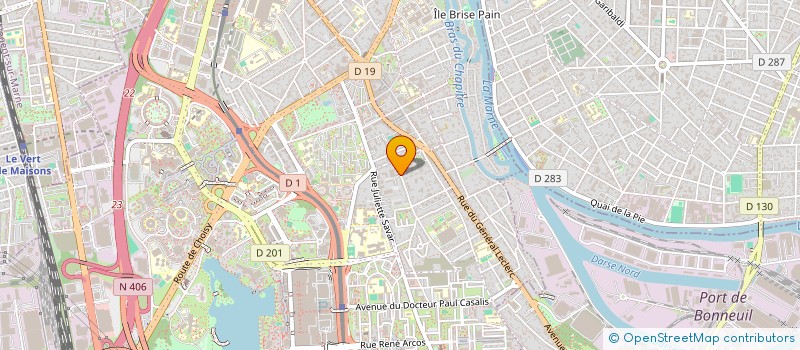 localisation de l'entreprise MONSIEUR ARIE RUBIN  CRETEIL