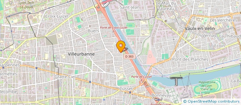 localisation de l'entreprise MONSIEUR ARIEH AMAR  VILLEURBANNE