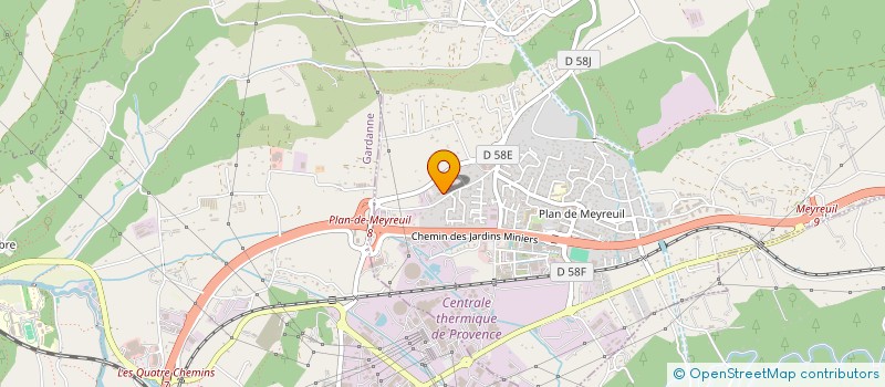 localisation de l'entreprise MONSIEUR ARIEL ARIEL  MEYREUIL