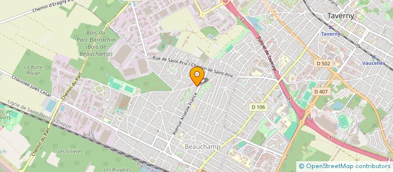 localisation de l'entreprise MONSIEUR ARIEL BITON  BEAUCHAMP