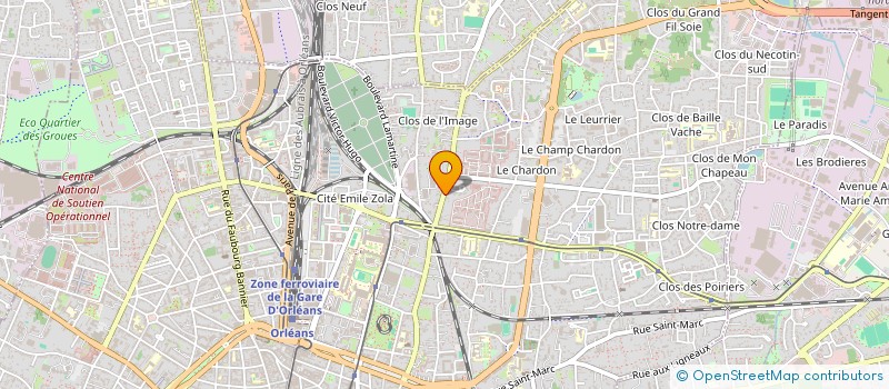 localisation de l'entreprise MONSIEUR ARIEL CLAUVIS KAMENI KOLOKO à ORLEANS