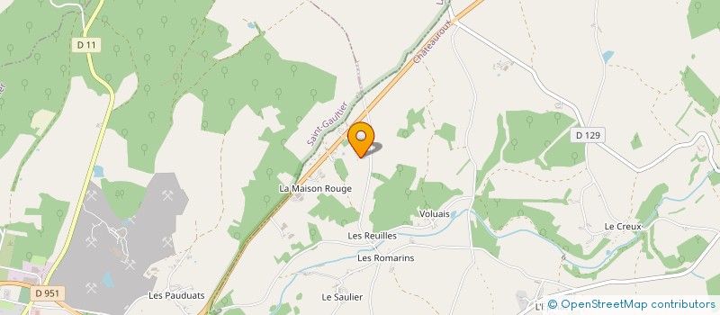 localisation de l'entreprise MONSIEUR ARIEL ESTEVE à CHASSENEUIL