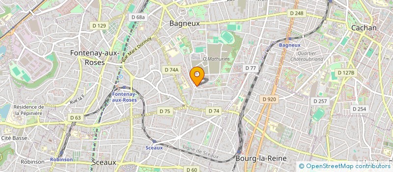localisation de l'entreprise MONSIEUR ARIEL GALANTE AMINO à BAGNEUX