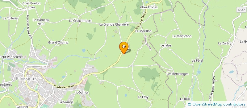 localisation de l'entreprise MONSIEUR ARIEL GOLDSTEIN à MONTCHAL