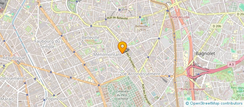 localisation de l'entreprise MONSIEUR ARIEL PLANEIX  PARIS