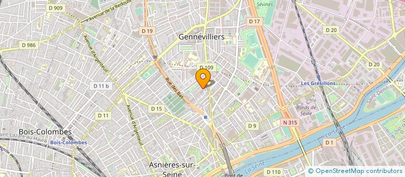 localisation de l'entreprise MONSIEUR ARIEL SIMONY à GENNEVILLIERS