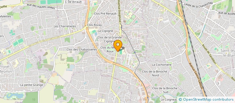 localisation de l'entreprise MONSIEUR ARIEL XHOLLI  ORLEANS