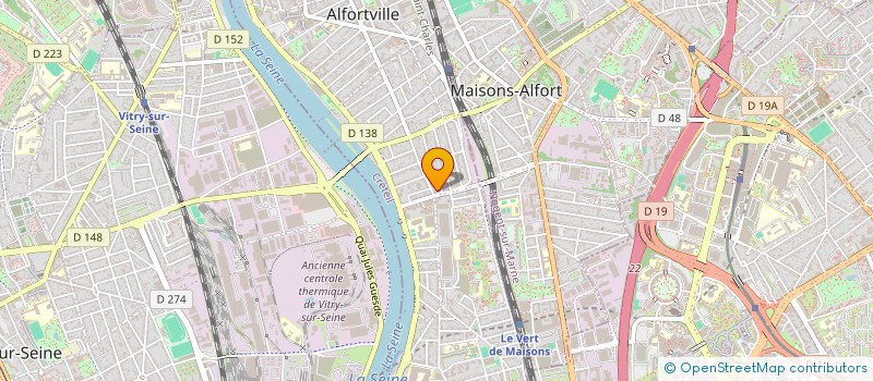 localisation de l'entreprise MONSIEUR ARIF AHAMED  ALFORTVILLE