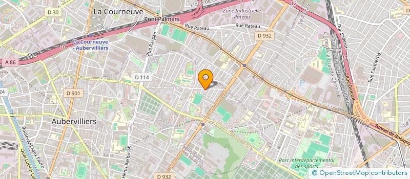 localisation de l'entreprise MONSIEUR ARIF AHMED  AUBERVILLIERS