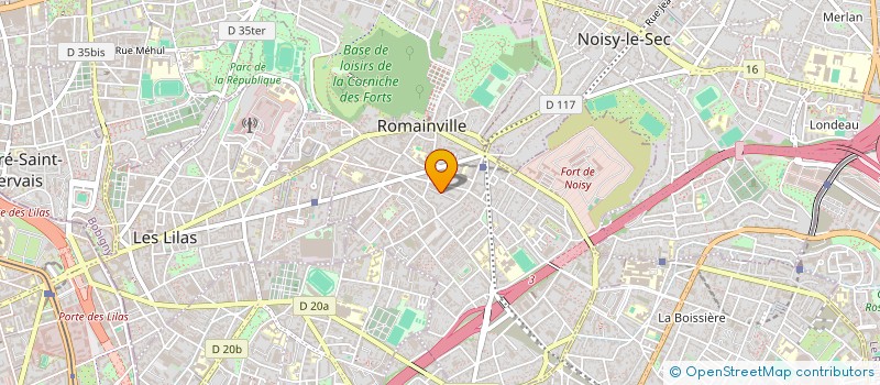 localisation de l'entreprise MONSIEUR ARIF AKIN à ROMAINVILLE