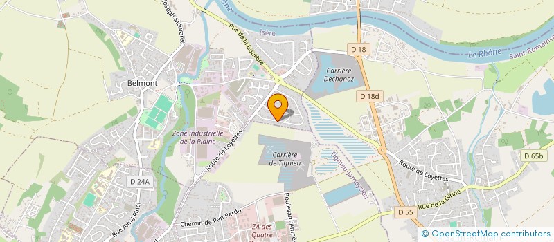 localisation de l'entreprise MONSIEUR ARIF BEKTAS  CHAVANOZ