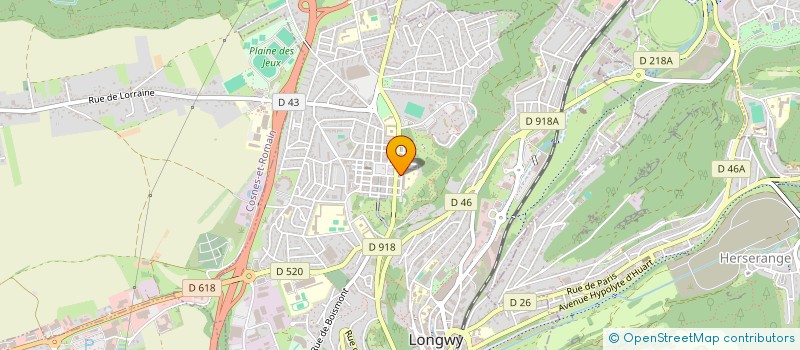 localisation de l'entreprise MONSIEUR ARIF CEYRAN à LONGWY