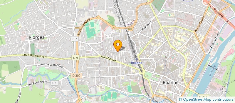 localisation de l'entreprise MONSIEUR ARIF EKICI  ROANNE
