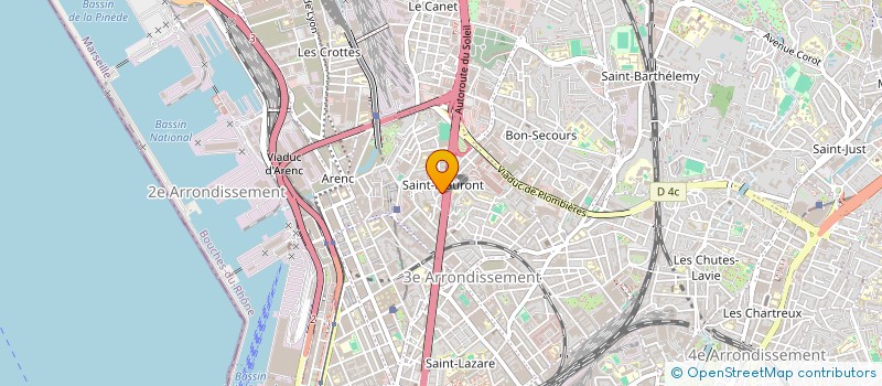 localisation de l'entreprise MONSIEUR ARIF HUSSAIN  MARSEILLE