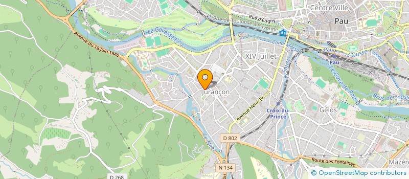 localisation de l'entreprise MONSIEUR ARIF MEHTIYEV à JURANCON