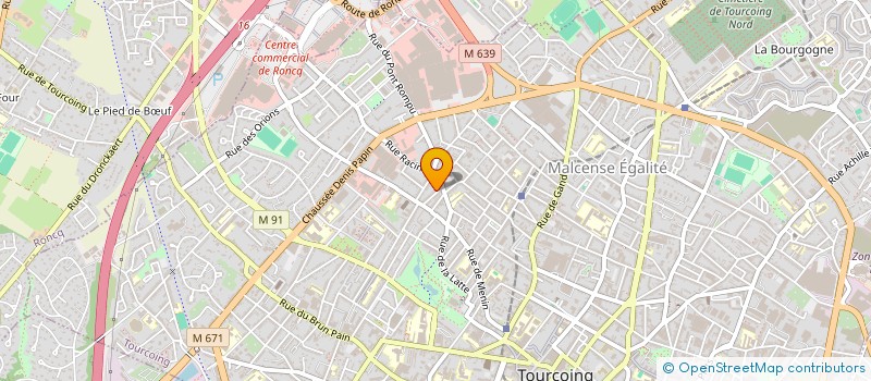 localisation de l'entreprise MONSIEUR ARIF MIAH  TOURCOING