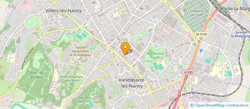 localisation de l'entreprise MONSIEUR ARIF UYSAL  VANDUVRE-LES-NANCY