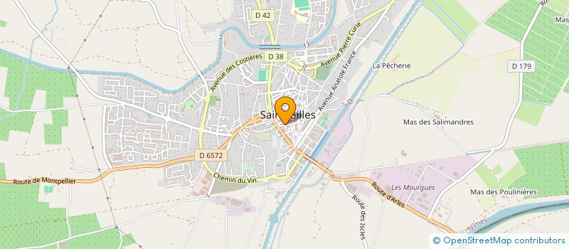 localisation de l'entreprise MONSIEUR ARIFAHMED AMIRSAB NAGAMIA à SAINT-GILLES