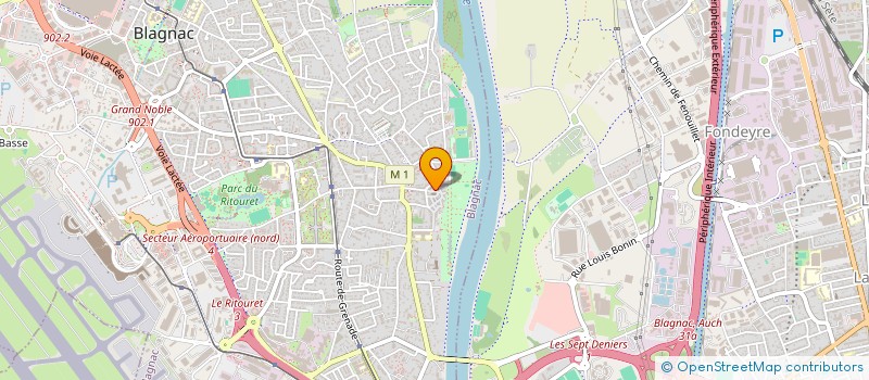 localisation de l'entreprise MONSIEUR ARIFIDY RASOLO à BLAGNAC