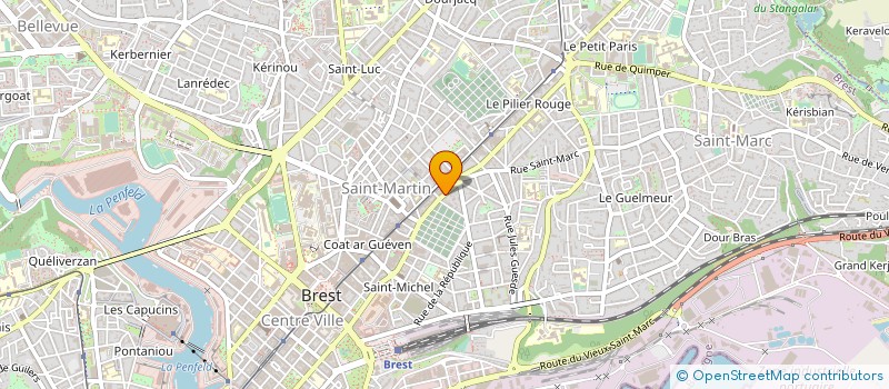 localisation de l'entreprise MONSIEUR ARIFUL ISLAM à BREST