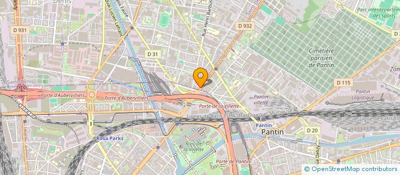 localisation de l'entreprise MONSIEUR ARIFUL ISLAM  AUBERVILLIERS