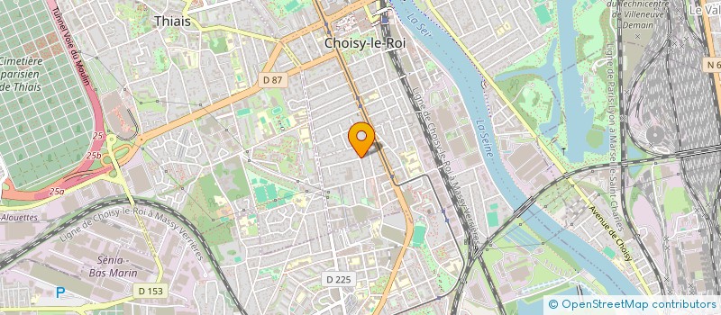 localisation de l'entreprise MONSIEUR ARIFUL ISLAM  CHOISY-LE-ROI