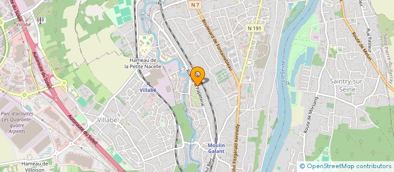localisation de l'entreprise MONSIEUR ARIFULLAH SAHAK à CORBEIL-ESSONNES