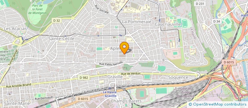 localisation de l'entreprise MONSIEUR ARIFULLAH WAZIRI  LE HAVRE