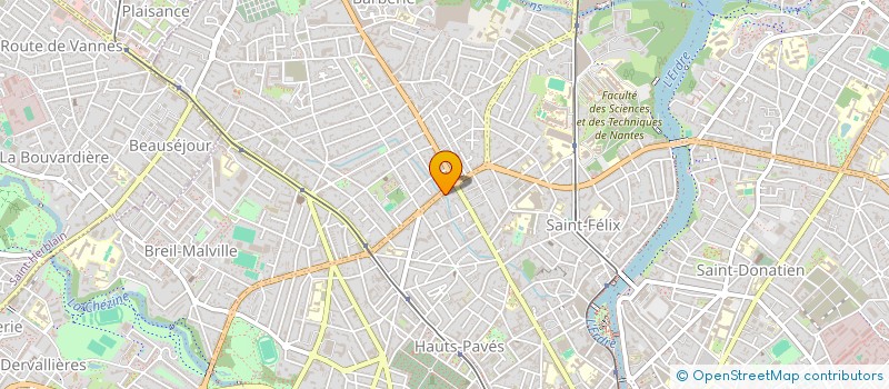localisation de l'entreprise MONSIEUR ARIINUI FAAFATUA à NANTES