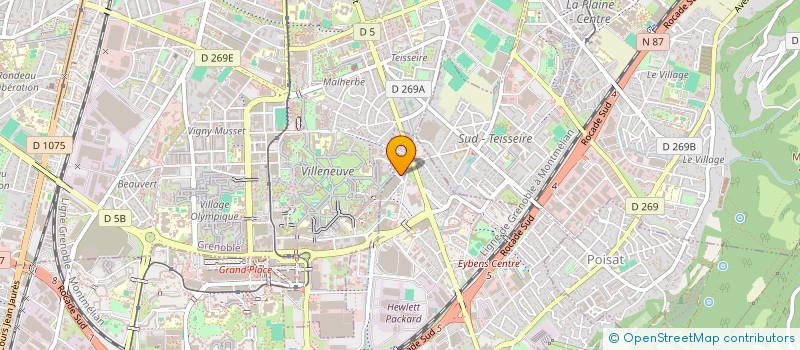 localisation de l'entreprise MONSIEUR ARILAHATRA RAKOTONARIVO à EYBENS