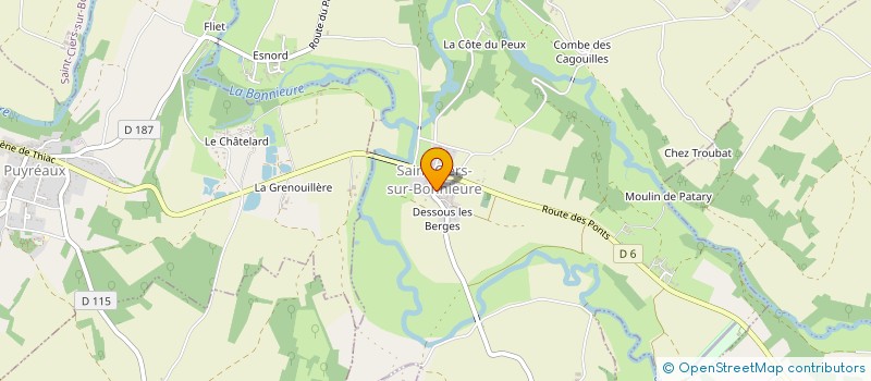 localisation de l'entreprise MONSIEUR ARIS BOUTINAUD à VILLOGNON