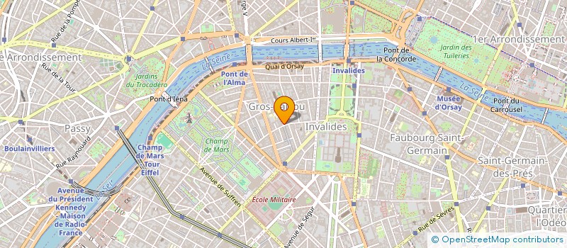 localisation de l'entreprise MONSIEUR ARIS KOMPOROZOS-ATHANASIOU  PARIS