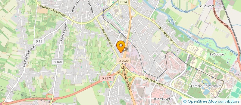 localisation de l'entreprise MONSIEUR ARIS MGHDSYAN à OLIVET