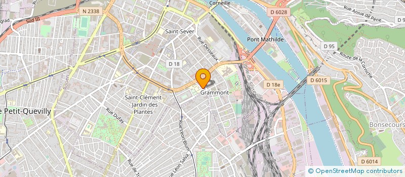 localisation de l'entreprise MONSIEUR ARISTHENE GILDASSSS GOMA à ROUEN