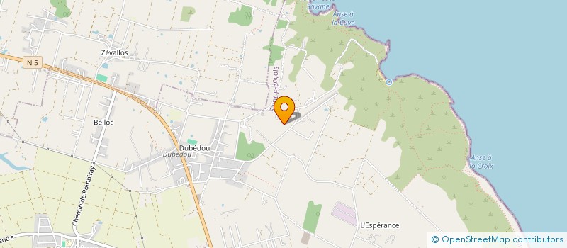 localisation de l'entreprise MONSIEUR ARISTIDE BACHA  SAINT-FRANCOIS