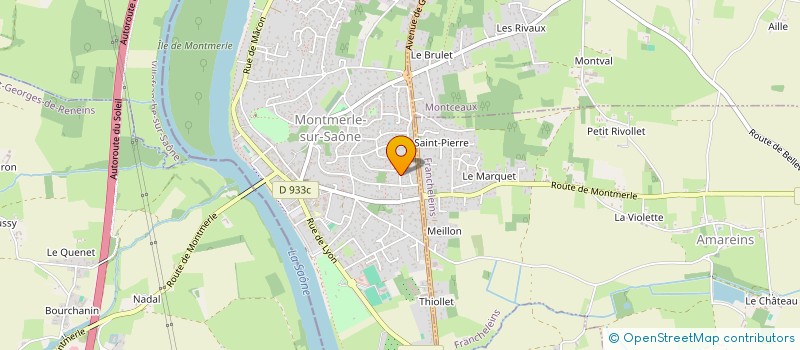 localisation de l'entreprise MONSIEUR ARISTIDE BERNETIERE à GENOUILLEUX