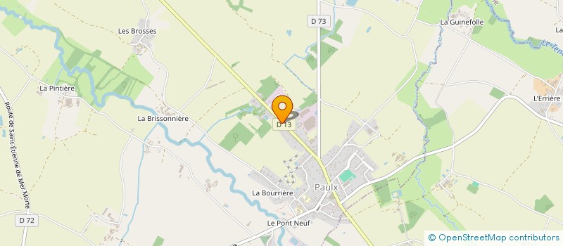 localisation de l'entreprise MONSIEUR ARISTIDE BUREAU  PAULX