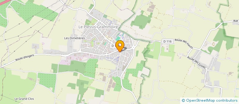 localisation de l'entreprise MONSIEUR ARISTIDE KETOBIAKOU  LE PLESSIS-GRAMMOIRE