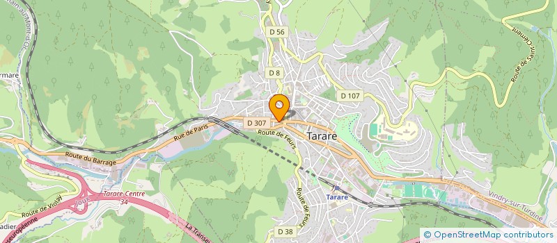 localisation de l'entreprise MONSIEUR ARISTIDE LAPLACE  TARARE