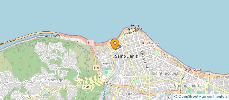 localisation de l'entreprise MONSIEUR ARISTIDE MENDES  SAINT-DENIS