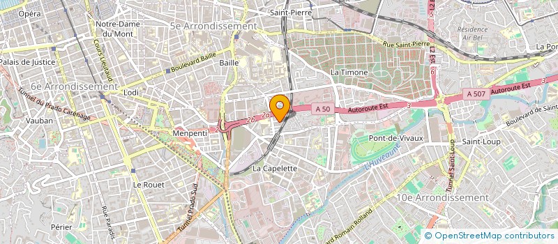 localisation de l'entreprise MONSIEUR ARISTIDE MORAIS à MARSEILLE