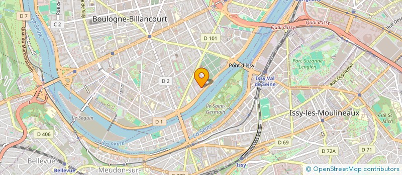 localisation de l'entreprise MONSIEUR ARISTIDE MUKANYA à BOULOGNE-BILLANCOURT