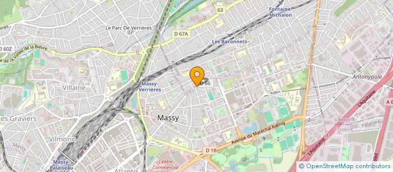 localisation de l'entreprise MONSIEUR ARISTIDE RENAULT à ANTONY
