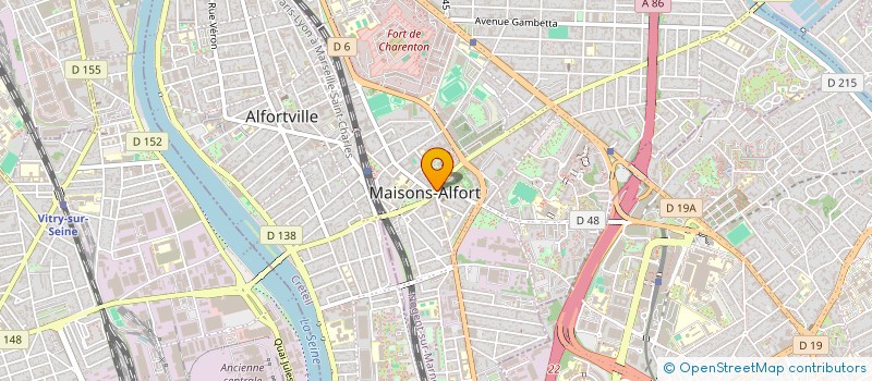 localisation de l'entreprise MONSIEUR ARISTIDE RULLE à MAISONS-ALFORT
