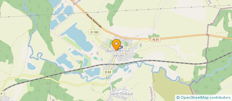 localisation de l'entreprise MONSIEUR ARISTIDES PASSOS  BAZOCHES-ET-SAINT-THIBAUT