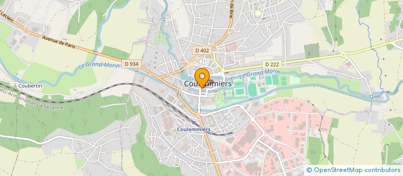 localisation de l'entreprise MONSIEUR ARISTOR WILLIAM à COULOMMIERS