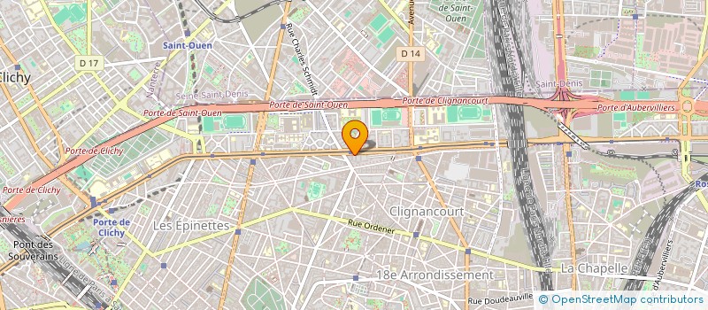 localisation de l'entreprise MONSIEUR ARISTOTE BAKOYENE  PARIS