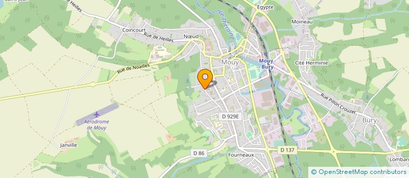 localisation de l'entreprise MONSIEUR ARISTOTE COLIN à MOUY
